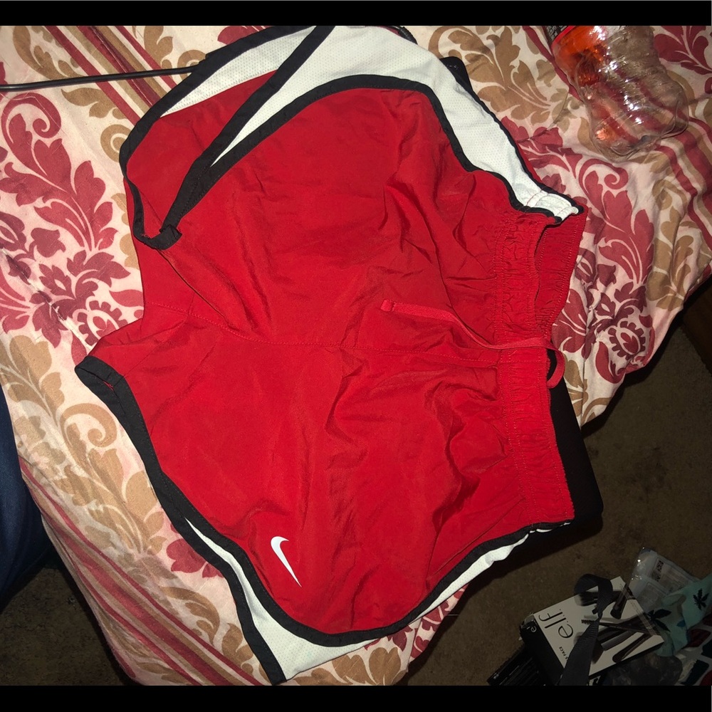 Small Red Nike Shorts